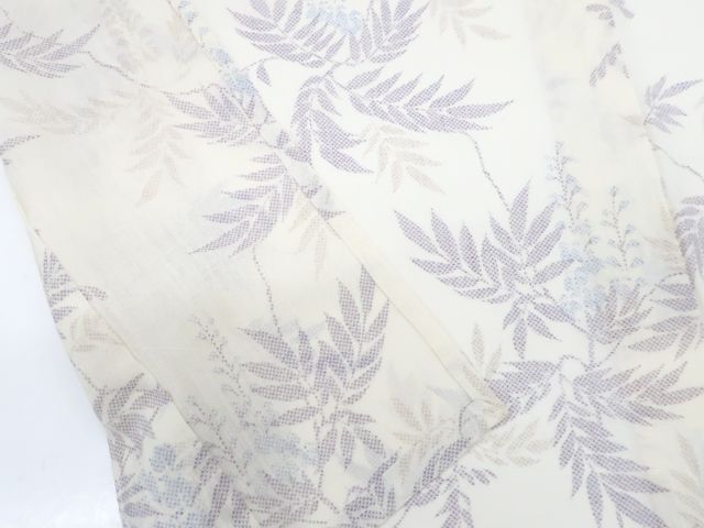Y3127◆美品 洗える夏着物 絽 居敷当て付 手縫い仕立て 小紋 Y3127◇美品 洗える夏着物 絽 居敷当て付 手縫い仕立て 小紋