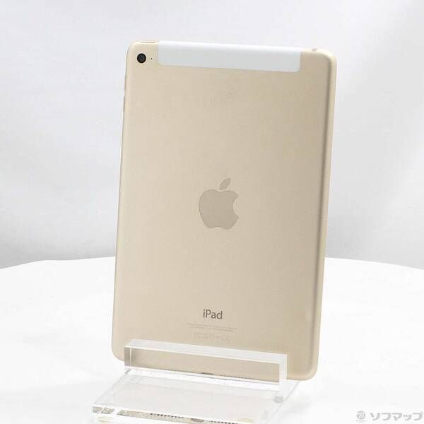 品〕 iPad mini 4 32GB ゴールド MNWG2J／A SoftBank【295