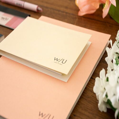 ＷＵレターブック１ダンバニラ 封筒2種各