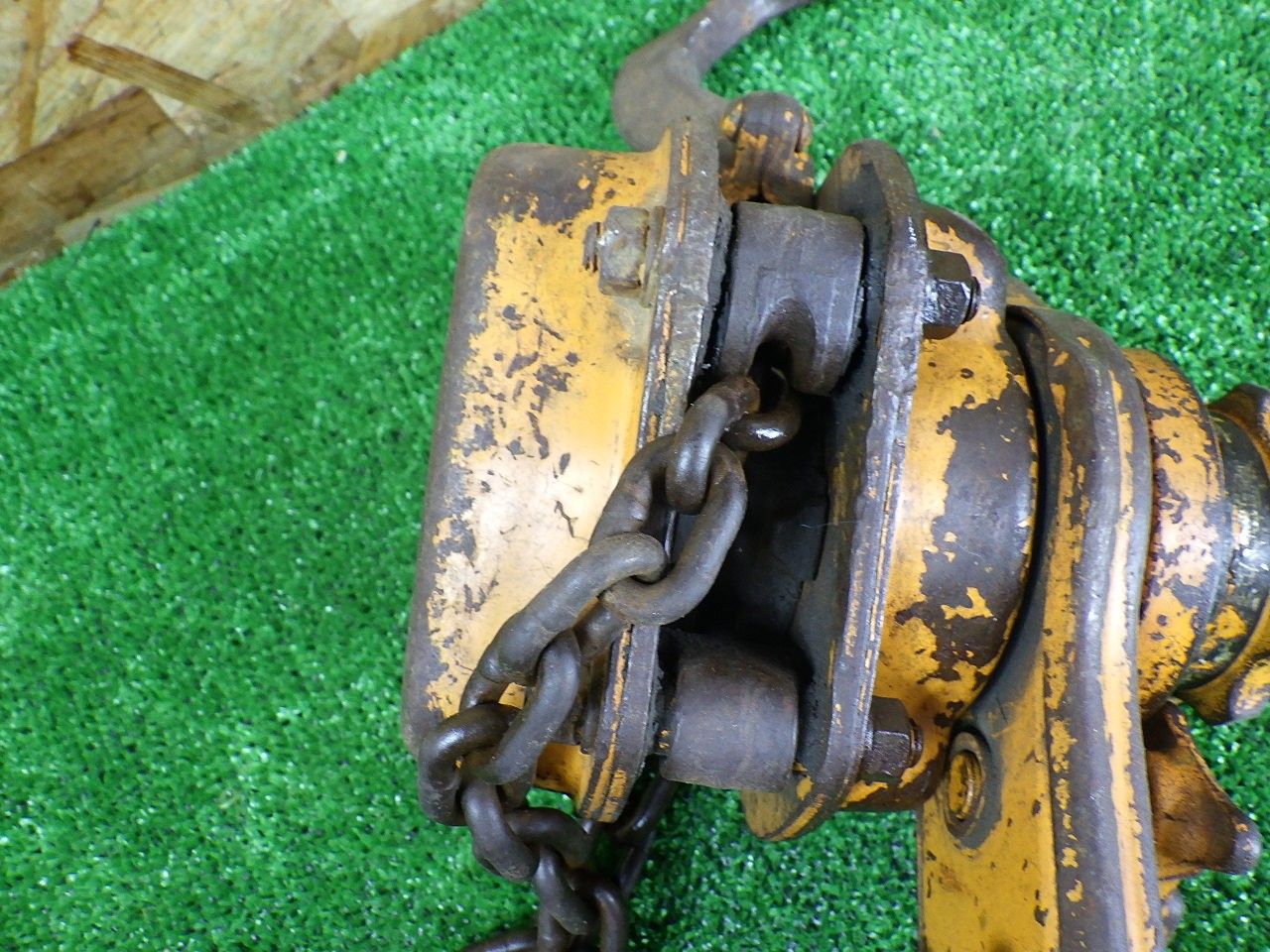 使用感強い KITO レバーブロック 750㎏ 簡単な動作チェックのみ さびや汚れあり 品 HRDEVELOPMENT_JP