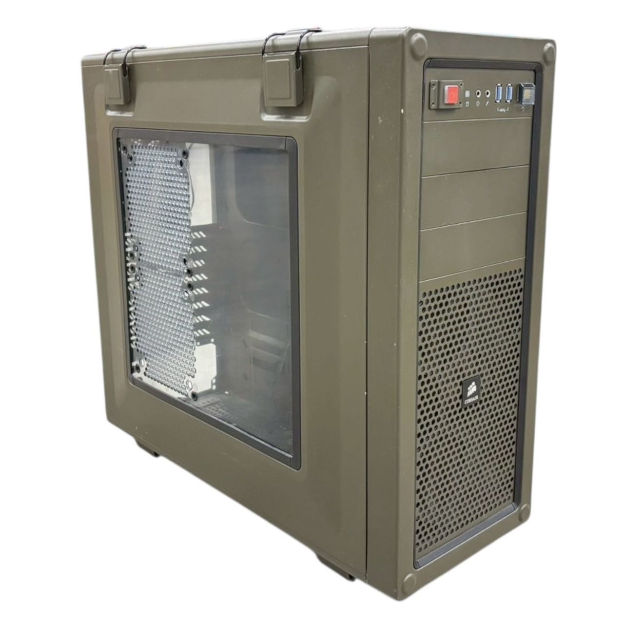 Corsair Vengeance C70 Military Green E-ATX対応ミドルタワーPCケース CS5334 CC-9011018-WW
