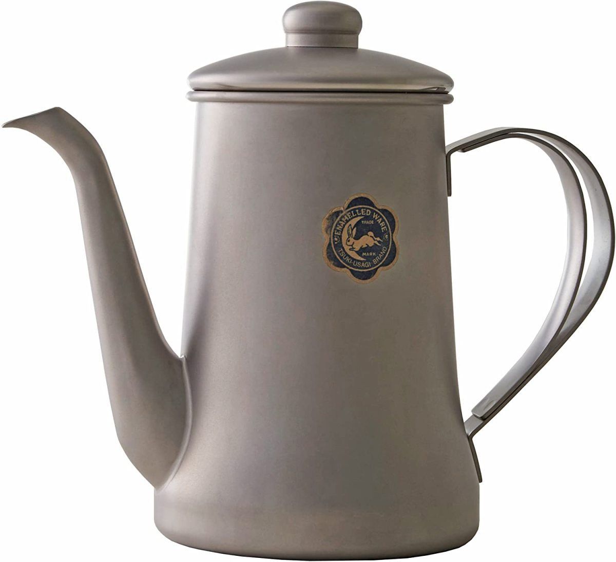 昭和レトロ FUJII 月兎印 大型寸胴 琺瑯 ストッカー 2点セット 昭和