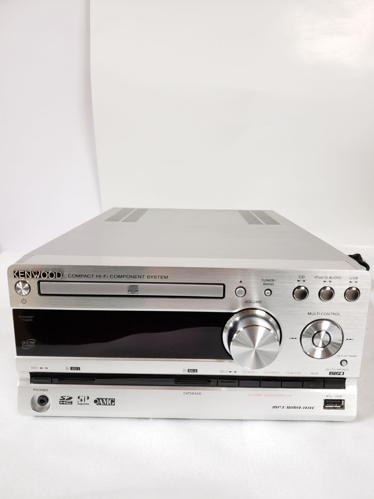 KENWOOD CD/SD/USBコンポ RD-UDE77 2010年製 - アンプ