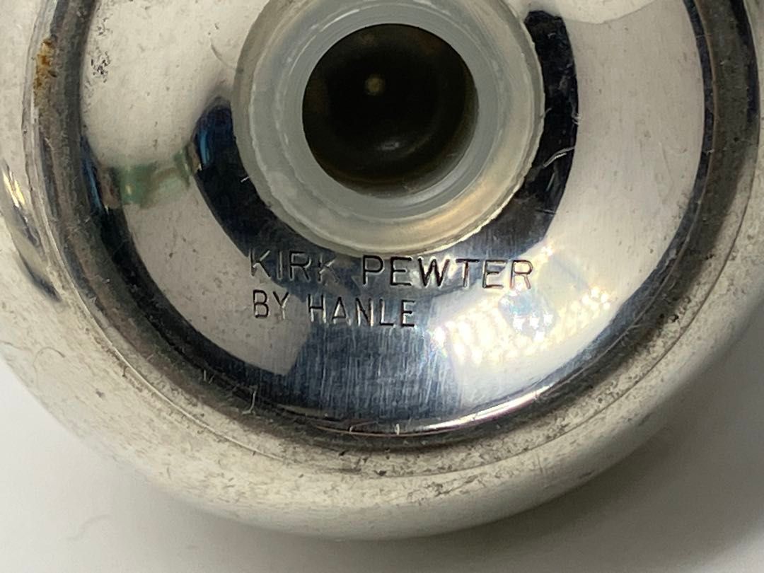 Vintage Hanle Kirk Pewter 塩胡椒入れ　錫製品　置物 Vintage Kirk Pewter by Hanle Salt and Pepper Shaker - Etsy