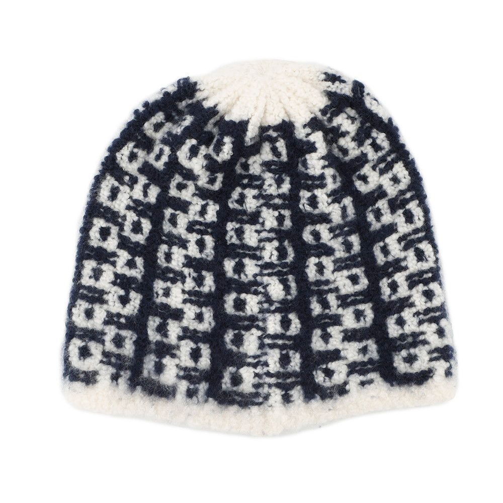 シャネル ニット帽 ココマーク カシミヤ CHANEL 帽子 - メルカリ