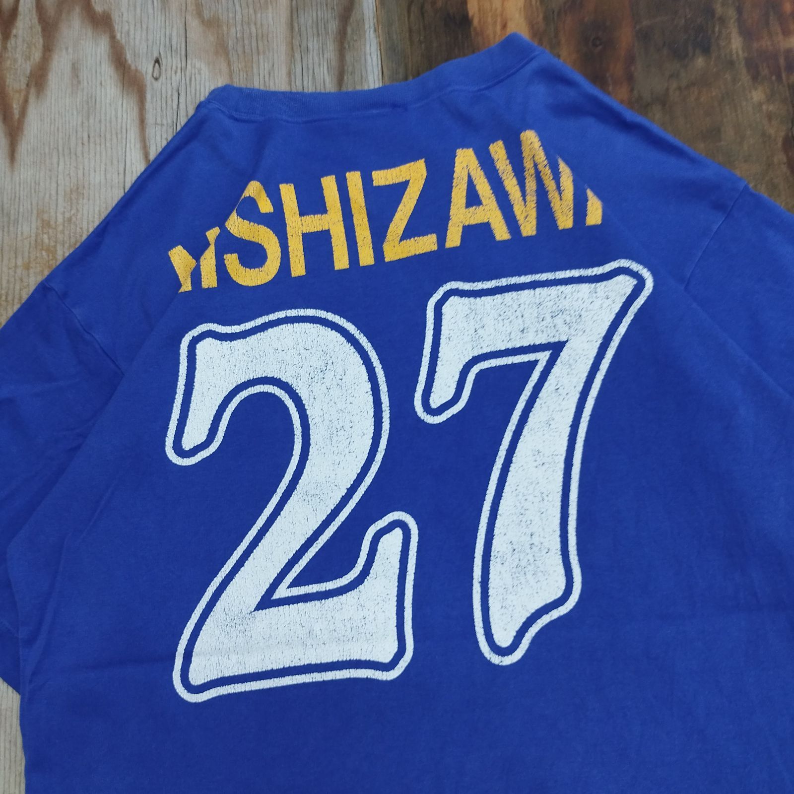 JFA 日本サッカー協会 Tシャツ ゲームシャツ 西澤 明訓 2000年 日本