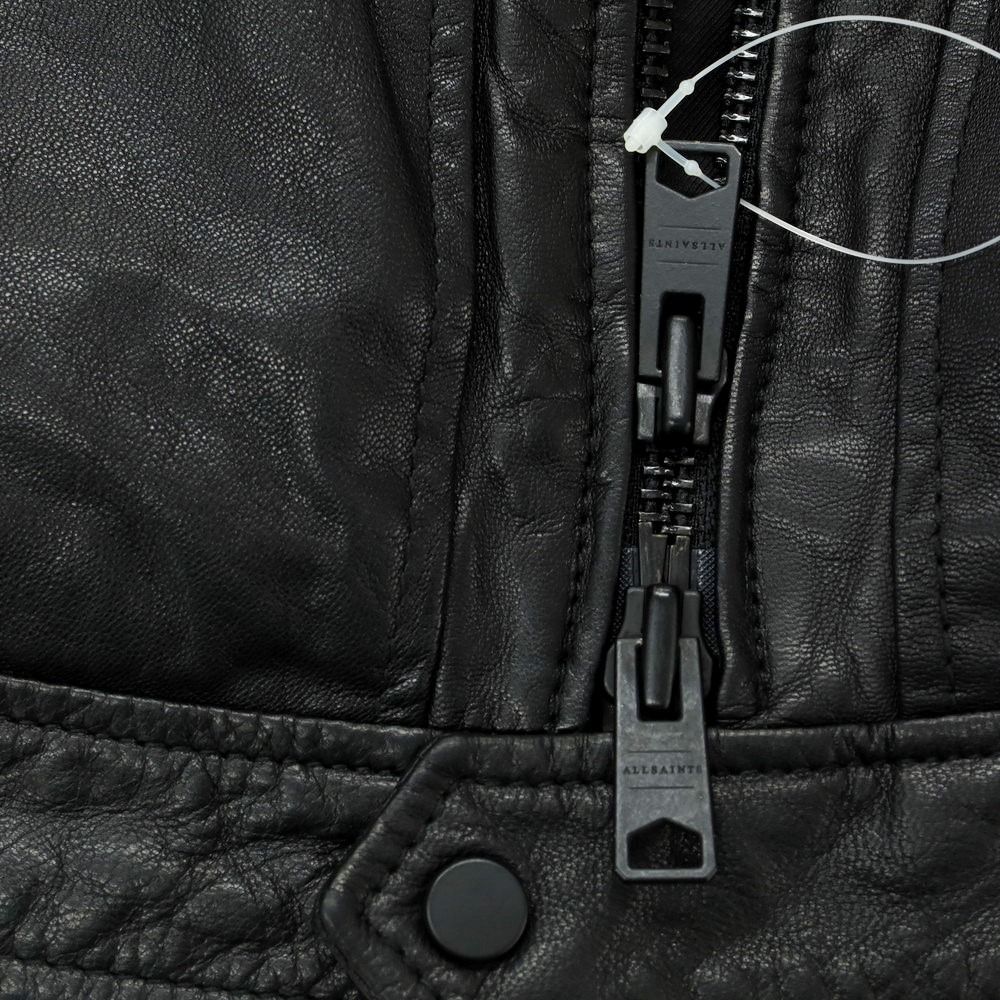 中古】オールセインツ AllSaints ゴートレザー ジップアップ