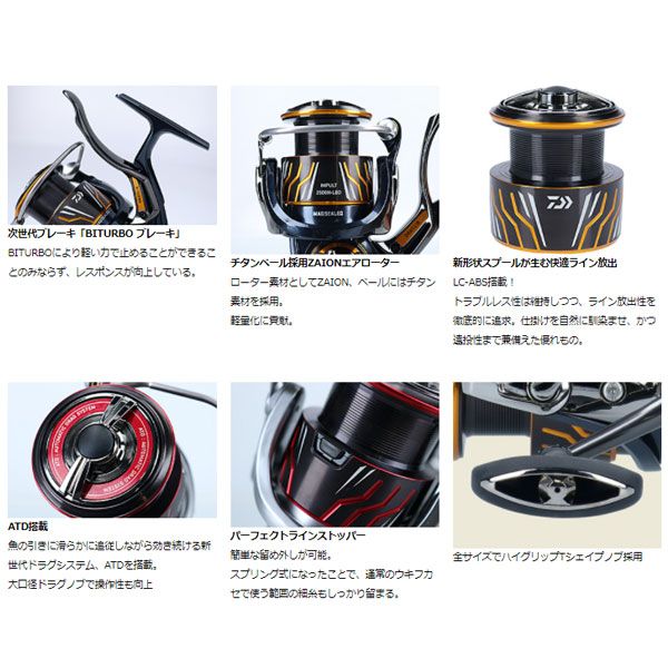 20 インパルト 2500H-LBD ダイワ リール スピニングリール