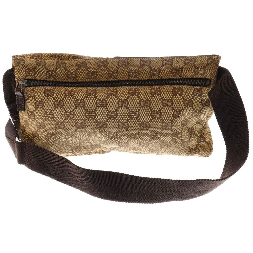 GUCCI (グッチ) GGキャンバスボディーバッグ ベージュ - メルカリ