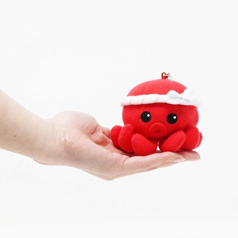 (未使用･未開封品)　めざせ合格! オクトパス ぬいぐるみマスコット 高さ9cm 0pbj0lf ぬいぐるみ (M)｜三英貿易株式会社