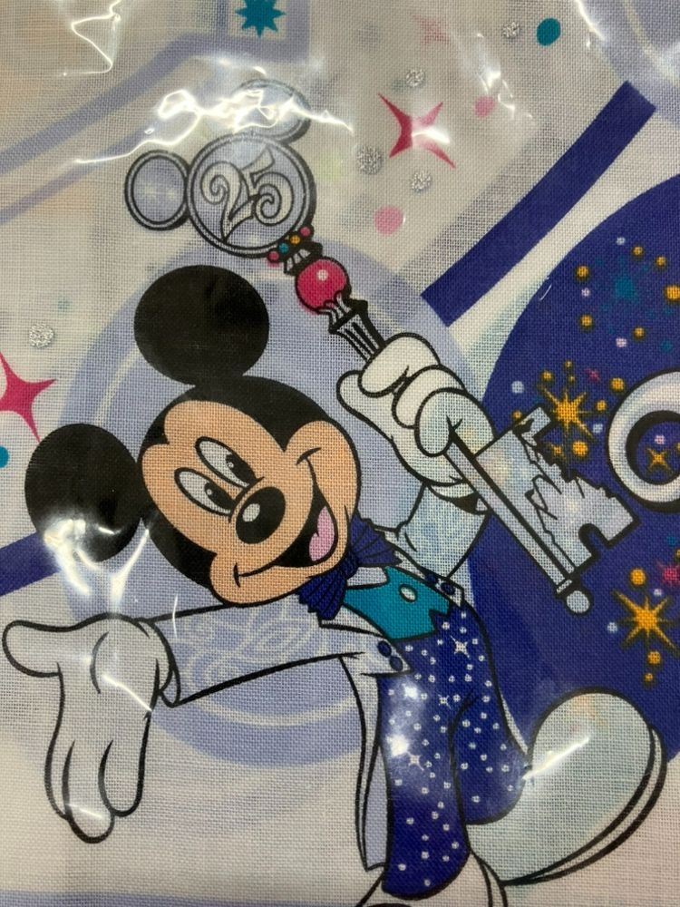 東京ディズニーランド   ハンカチ レトロ　新品　5枚セット Disney ディズニー ハンカチ セット5枚 ディズニーランドなど