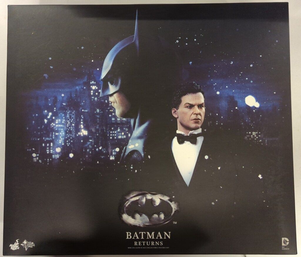 HOTTOYS MOVIE MASTERPIECE BATMAN | RETURNS BATMAN AND BRUCE WAYNE MMS294