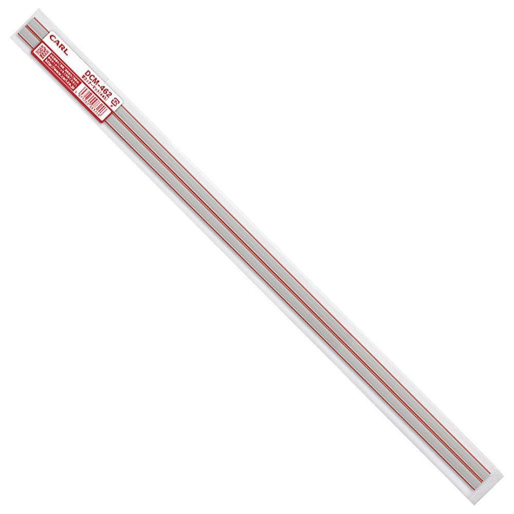 （まとめ買い）カール事務器 ディスクカッター替カッターマット 4本入 DCM-462 【&times;3セット】