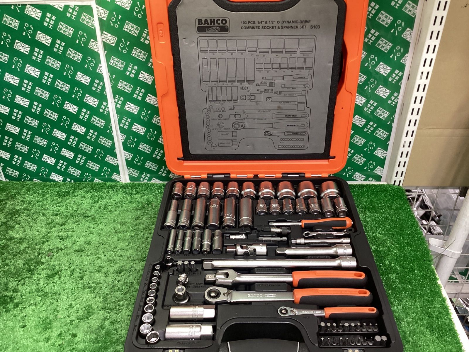 バーコ 1 4 1 2 ソケットレンチ＆スパナセット S103 ITDIZBWTQFS8