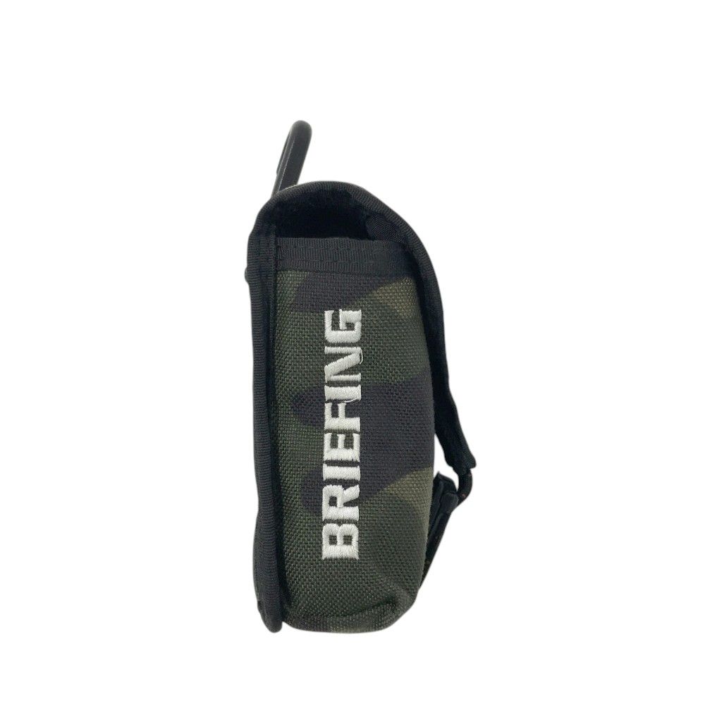 BRIEFING GOLF ブリーフィング  スコープポーチ カモフラ柄 カーキ系  [240101444113] ゴルフウェア ストスト BRIEFING GOLF ブリーフィング スコープポーチ カモフラ柄