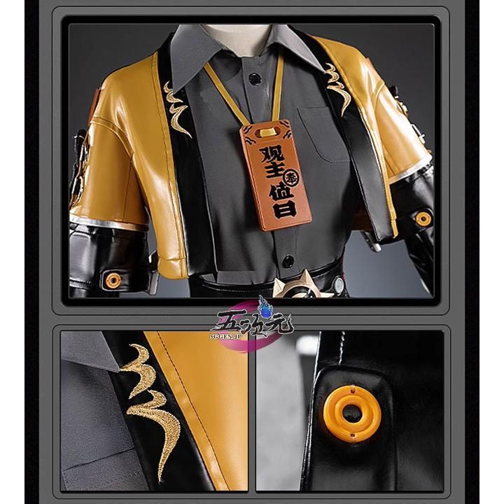 海外ファッション通販。 人気 五次元 ゼンレスゾーンゼ コスプレ 橘福福 チーフーフー 雲嶽山 衣装 ウィッグ 靴 耳 しっぼ 追加 BJ0922MLレイヤー服