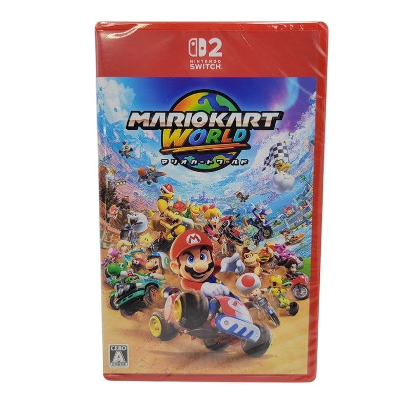 ゲーム マリオカート ワールド CERO区分_A 全年齢対象 Nintendo Switch 2 任天堂 スイッチ2 ソフト 029-250926-as-07-izu