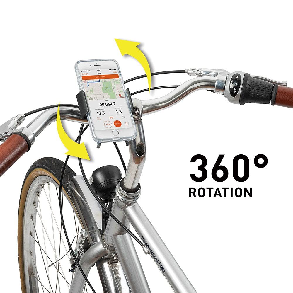 迅速発送 NITEIZE ナイトアイズ スクイーズ スマートフォンバーマウント ブラック 小