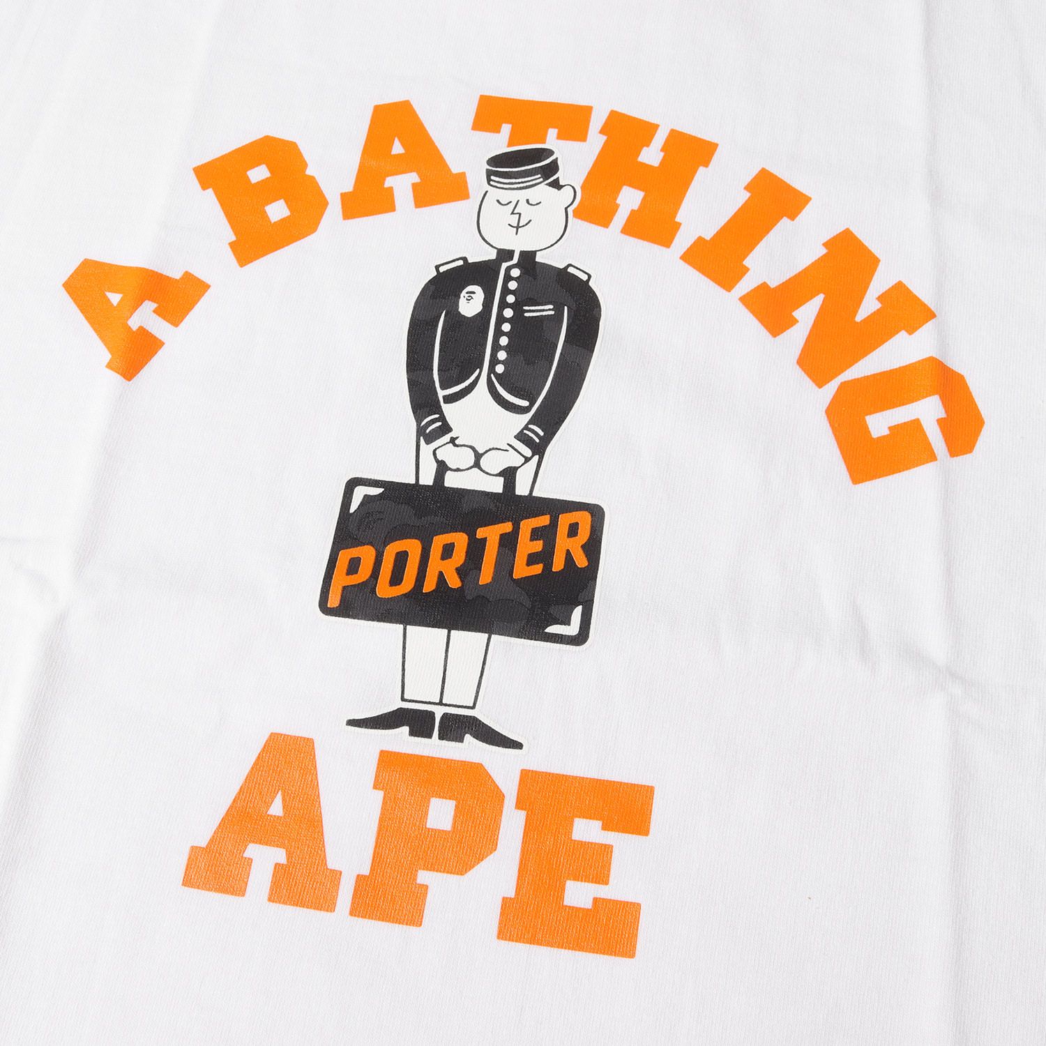 新品】A BATHING APE ア ベイシング エイプ Tシャツ ホワイト 白 