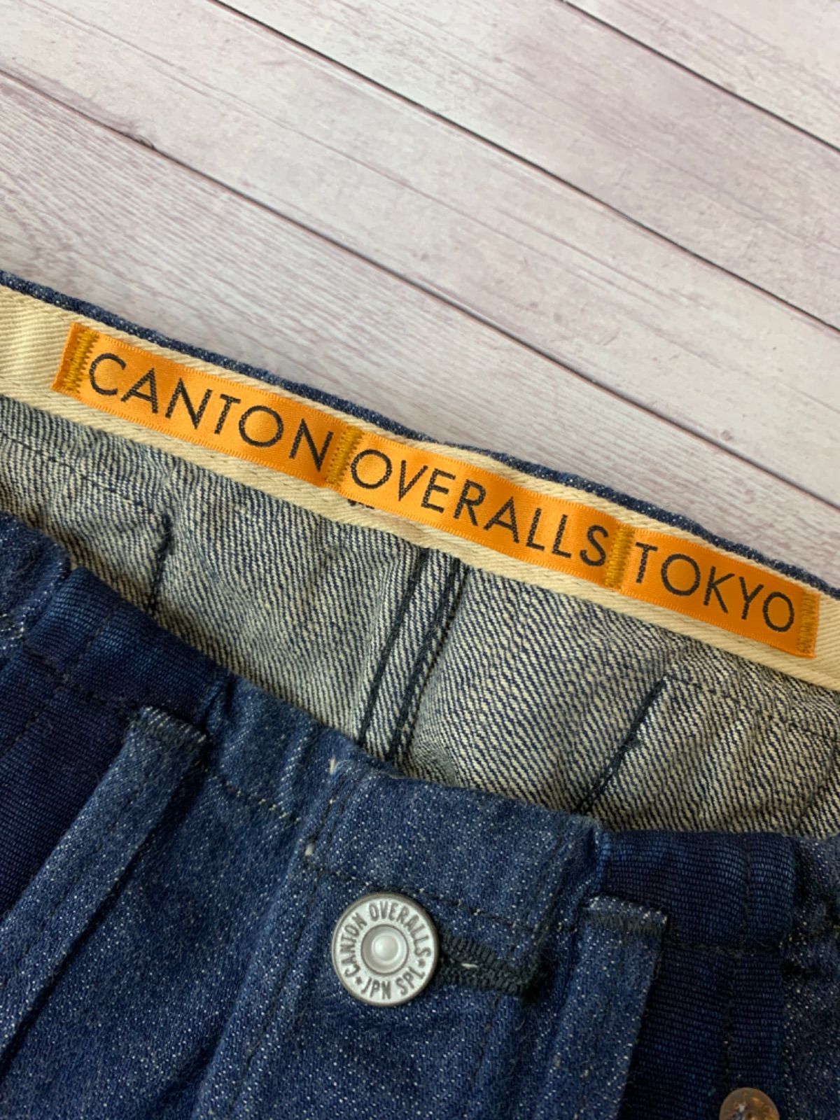 ☆CANTON OVERALLS TOKYO キャントンオーバーオールズ デニム