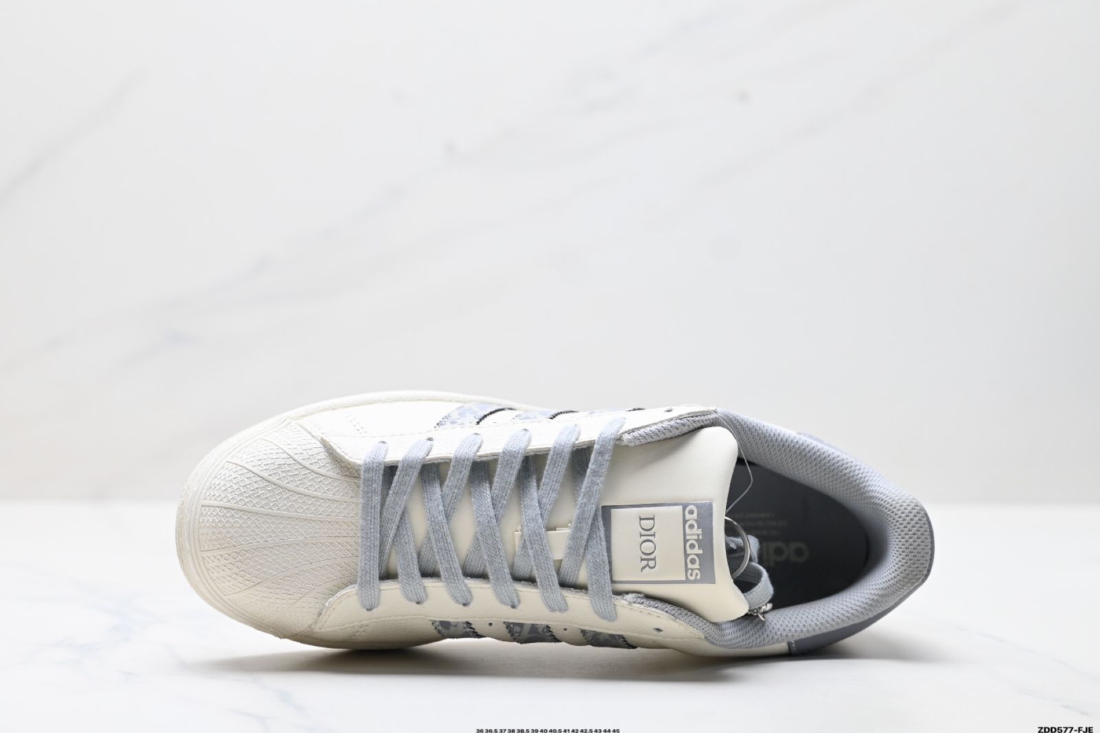 Adidas Originals Superstar アディダス オリジナルズ スーパースター アディダス クローバー シェルトップ DIY シリーズのロートップクラシックユニバーサルカジュアルスポーツスニーカー