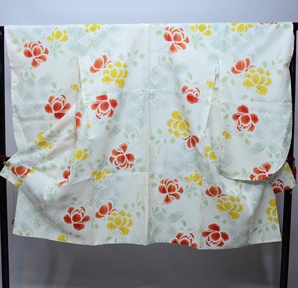 二尺袖着物 単品 仕立て上がり bonheur saisons ボヌールセゾン 着物丈 