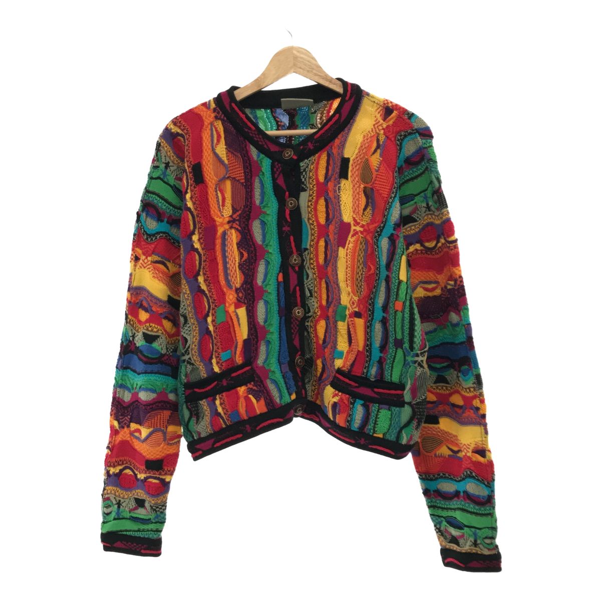 COOGI 3D Knit Cardigan Lサイズ | angeloawards.com