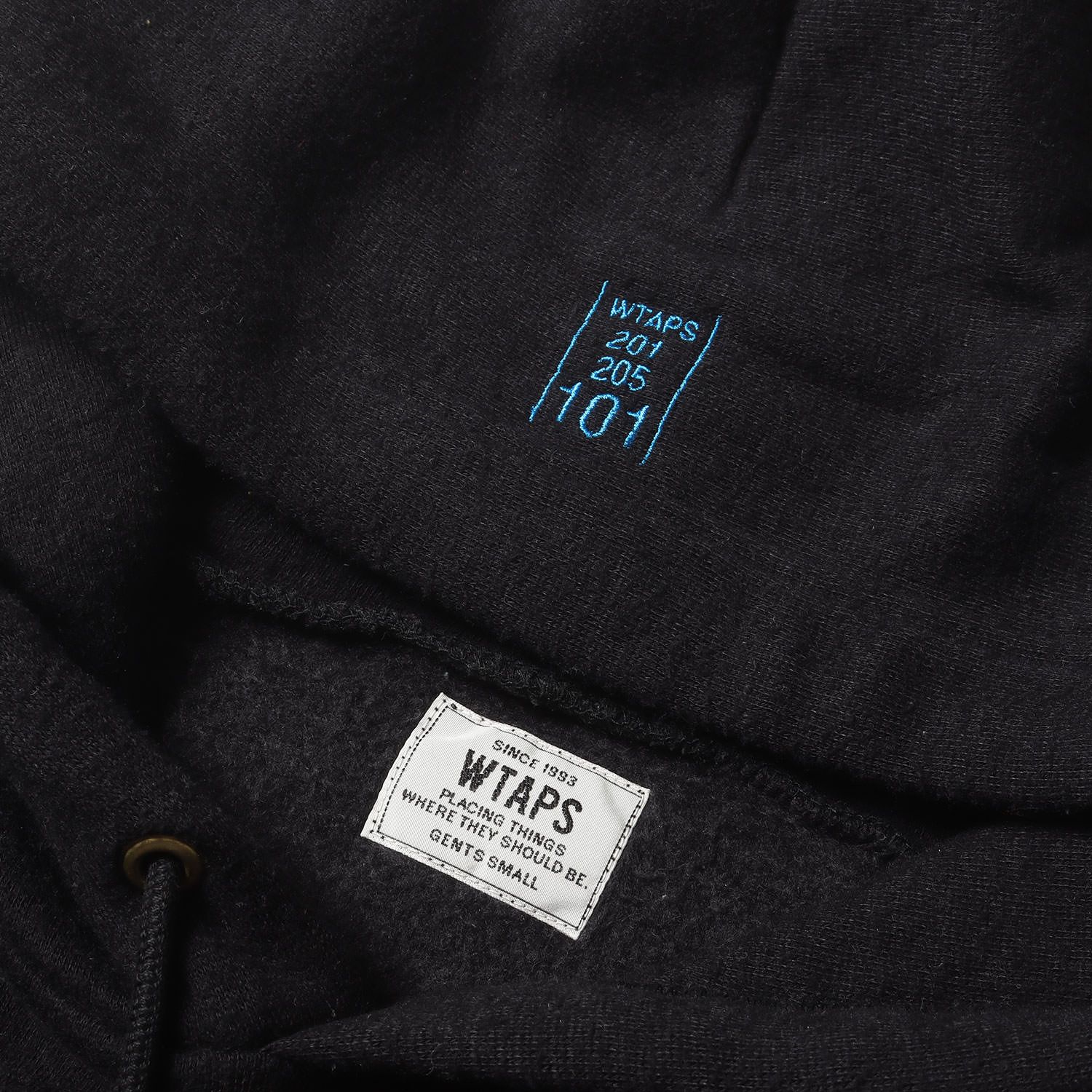 WTAPS ダブルタップス パーカー ブラック 黒 サイズ:S