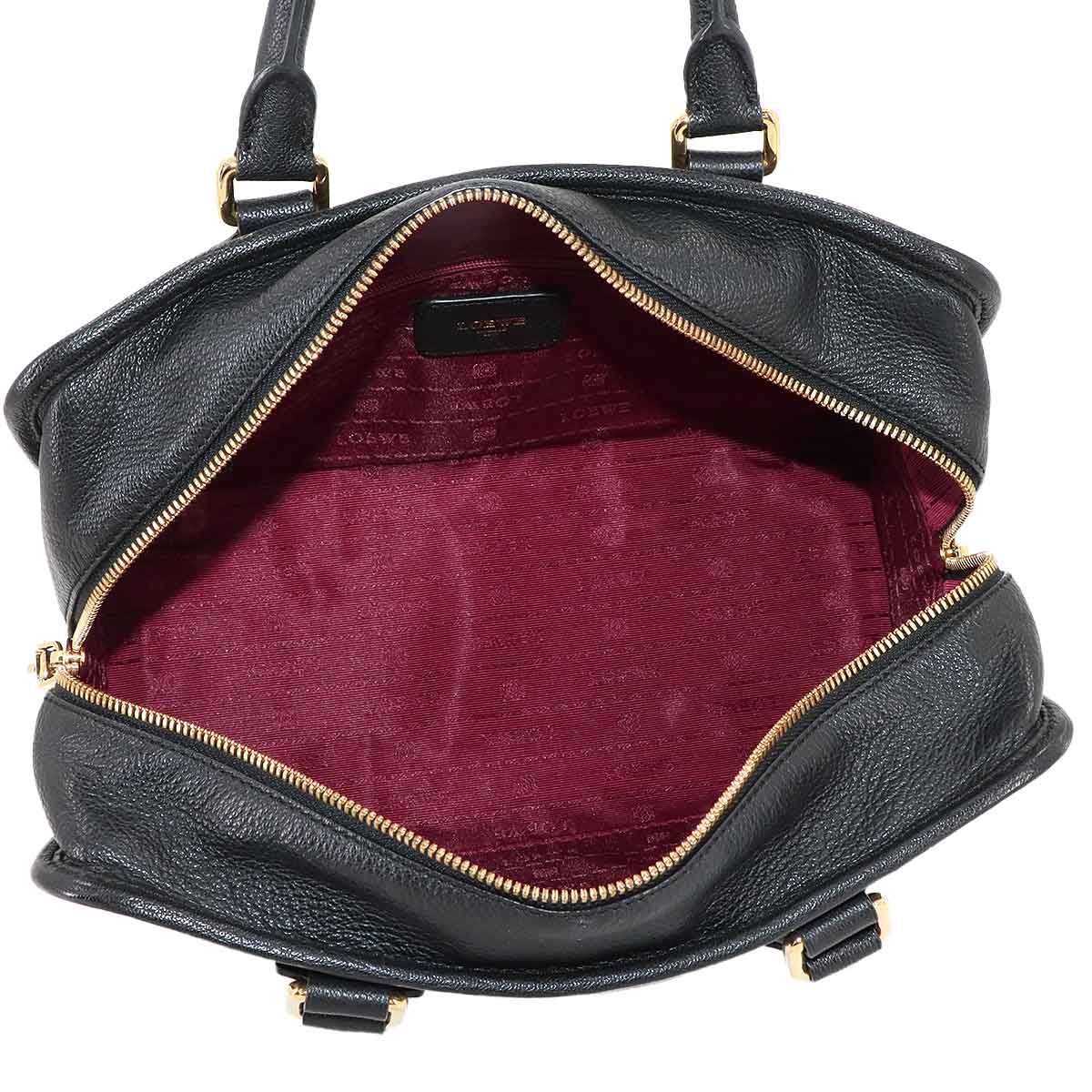 新品同様 ロエベ LOEWE アマソナ 28 ハンド バッグ レザー