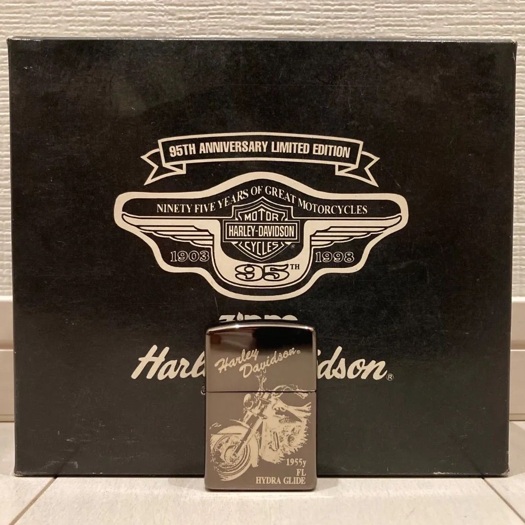 ハーレーダビッドソン ナックルヘッド 95周年記念 限定品 Zippo ハーレーダビッドソン ナックルヘッド 95周年記念 限定品 Zippo