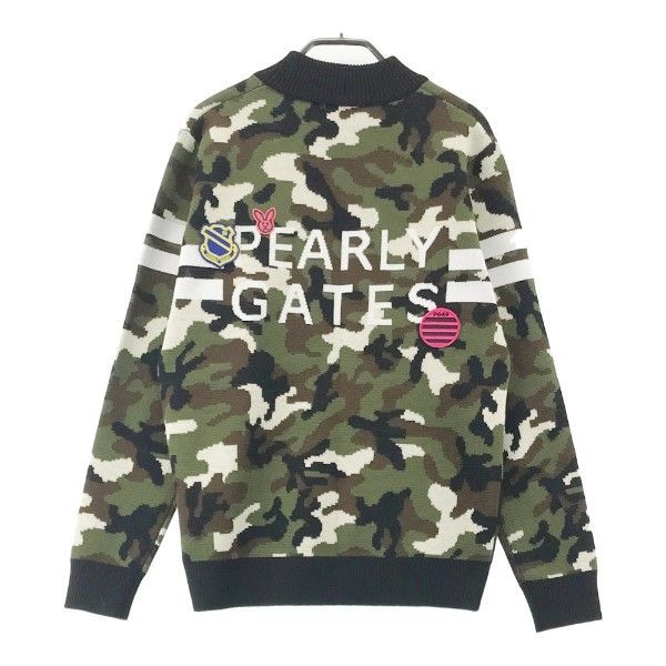 【PEARLY GATES】パーリーゲイツ4WAYワッペンカモフラ 迷彩柄 PEARLY GATES】パーリーゲイツ4WAYワッペンカモフラ 迷彩柄