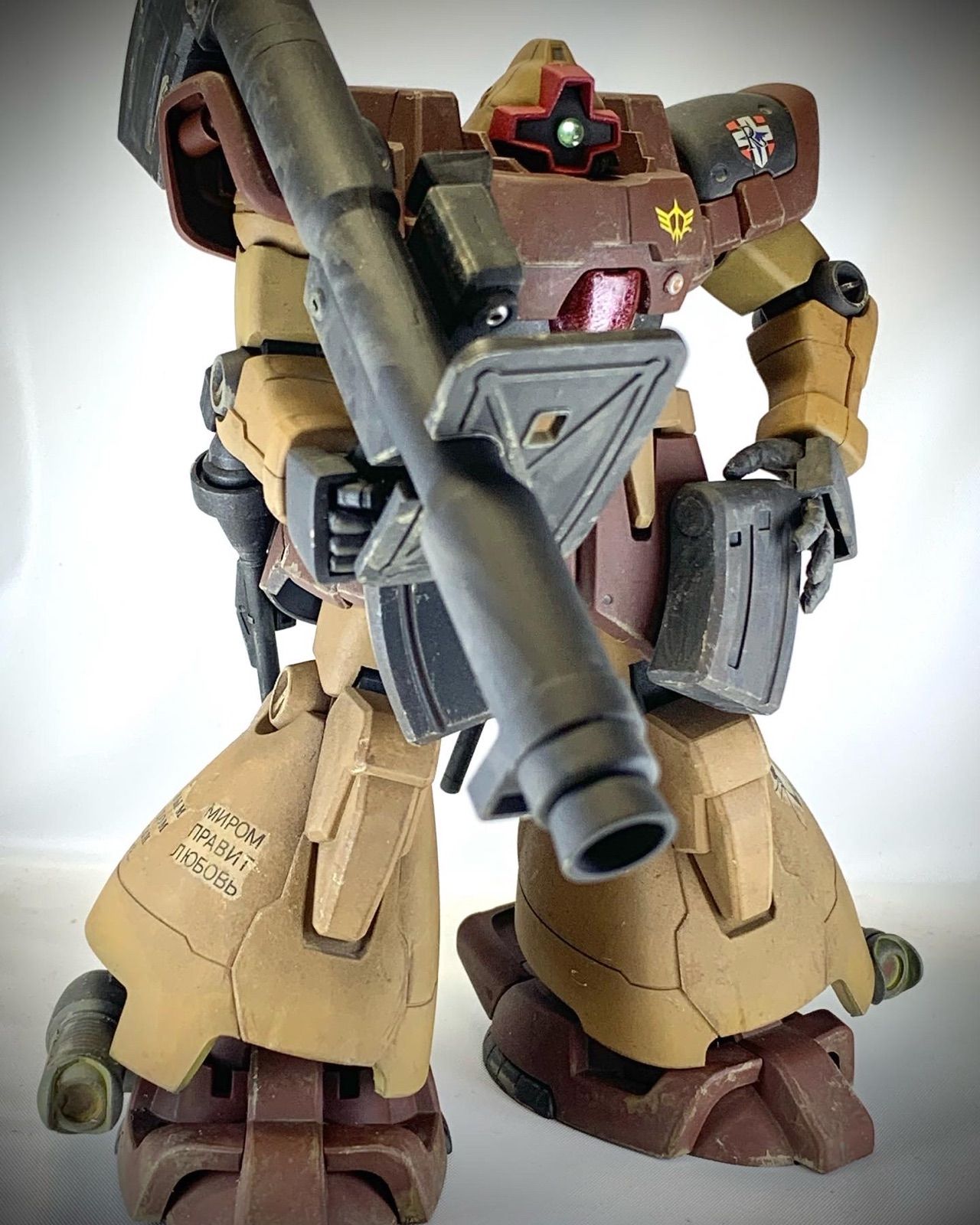 完成品】HG ドムトローペン（砂漠戦仕様） - メルカリ