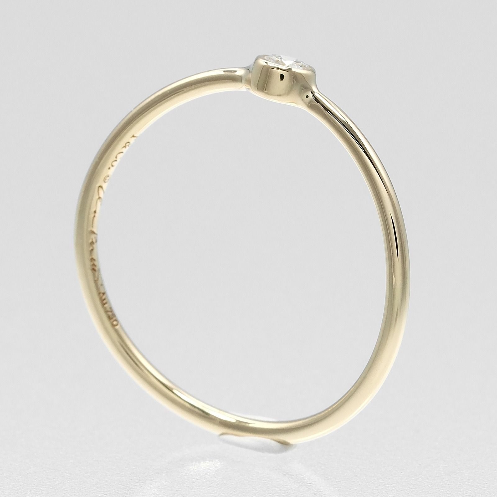 シングルロウ K18イエローゴールド×ダイヤモンド