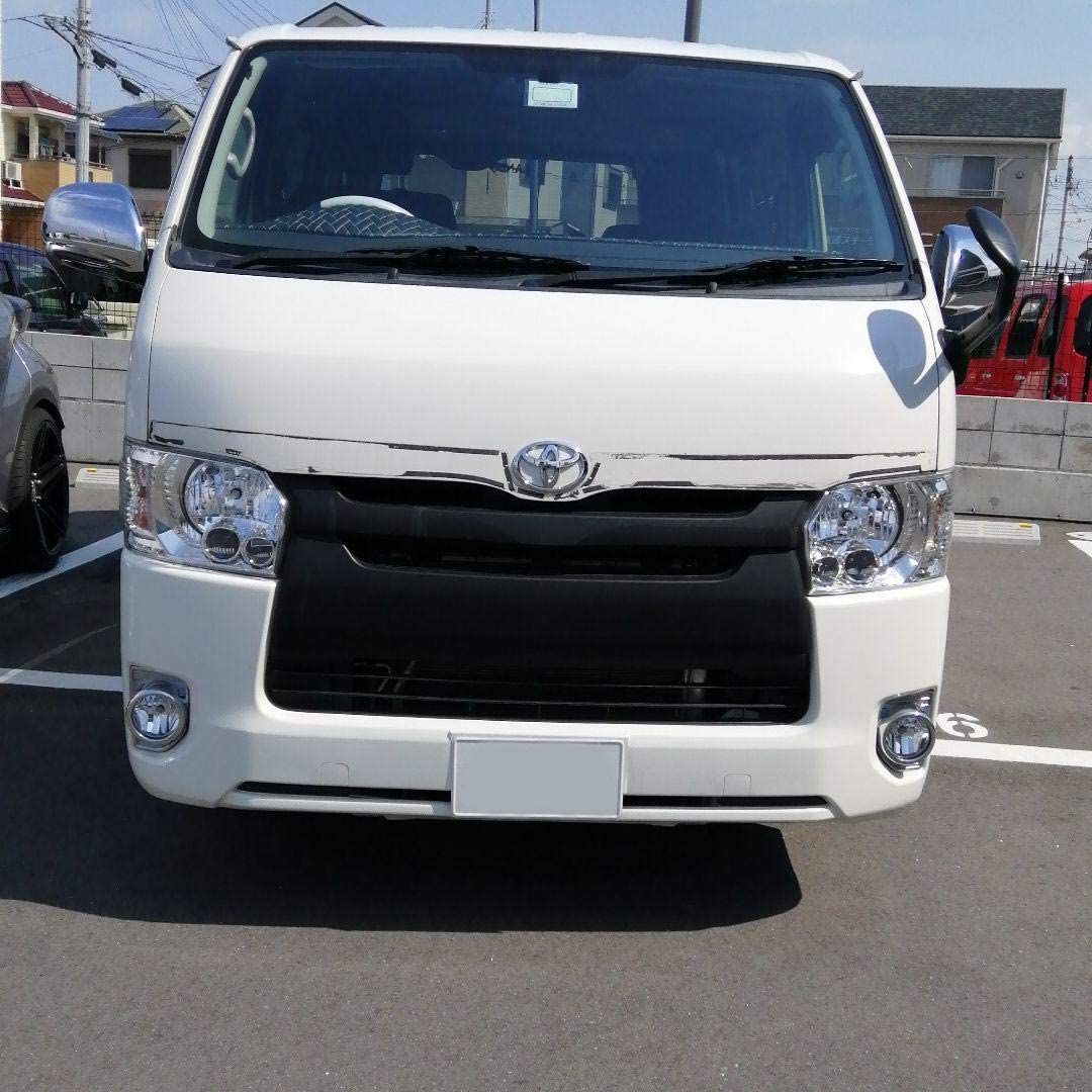 200系 ハイエース グリル 4型 標準 純正タイプ 未塗装 - メルカリ
