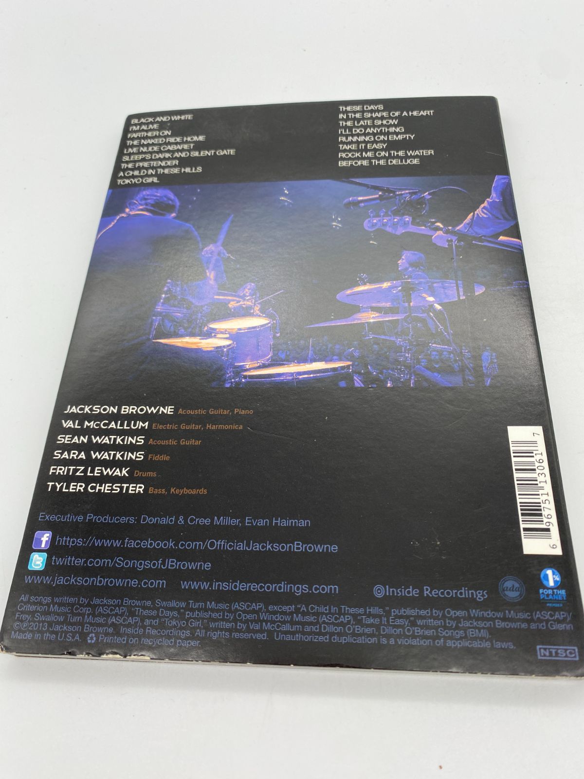 【中古】 Jackson Browne ジャクソンブラウン / I’ll Do Anything: Live In Concert $_57.JPG