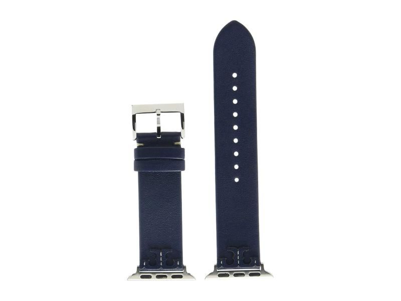 Tory Burch Apple Watch レザーバンド 38|40mm ネイビー - Tbs0004 ワンサイズ ネイビー - Tbs0004 One Size Apple Watch レ