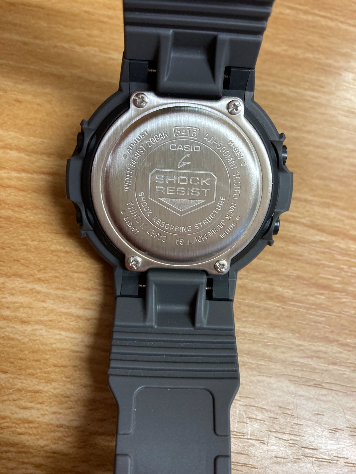 新品・訳あり】カシオ G-SHOCK AW-500MNT-1ADR メンズ ブラック