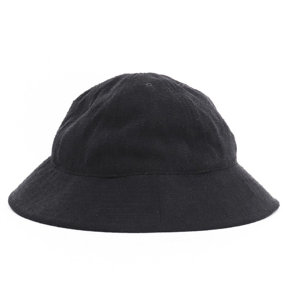 シルクネップハット ブラック
