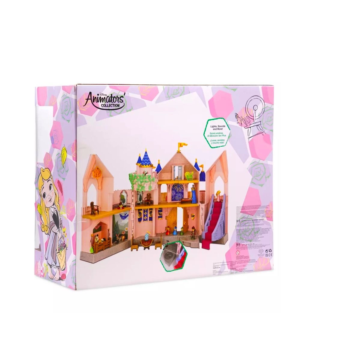 ディズニー 眠れる森の美女 お城 デラックスセット オーロラ姫キャッスル