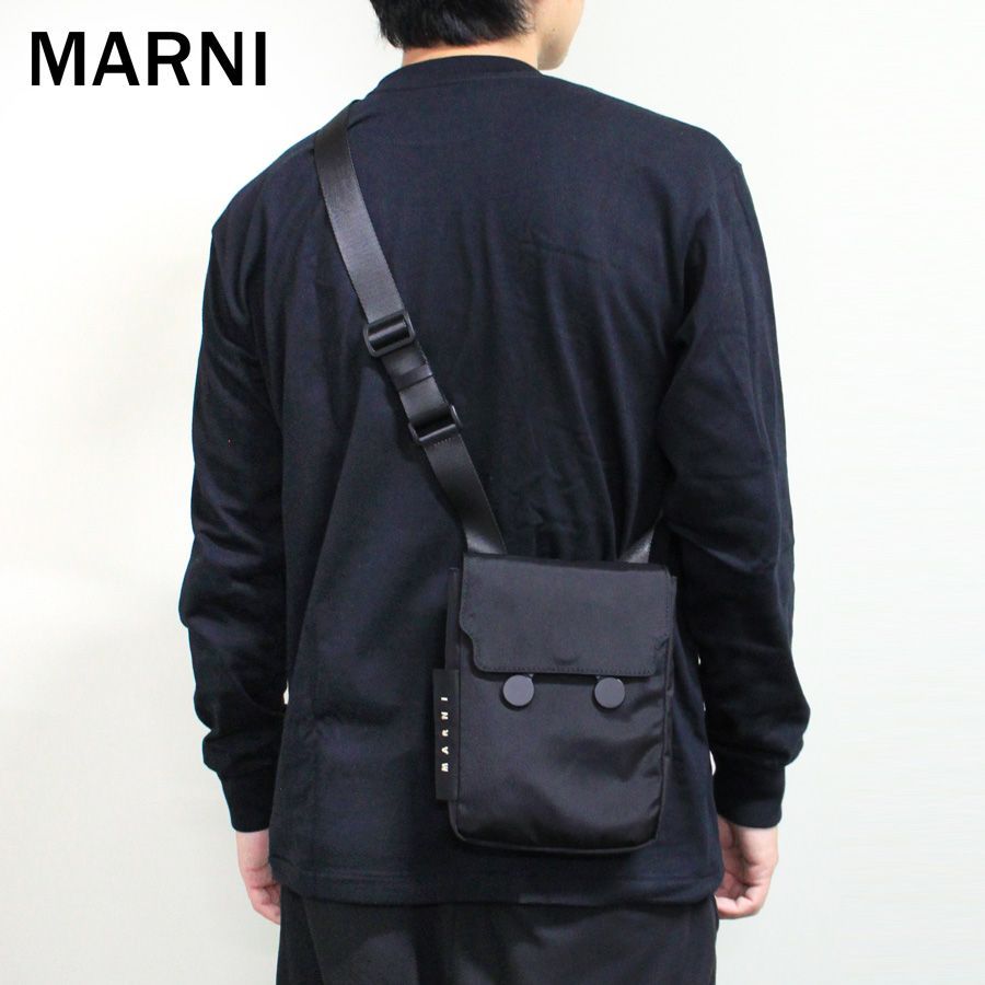 商品 MARNI マルニ TEMI0021A0 P8184 ナイロン クロスボディバッグ