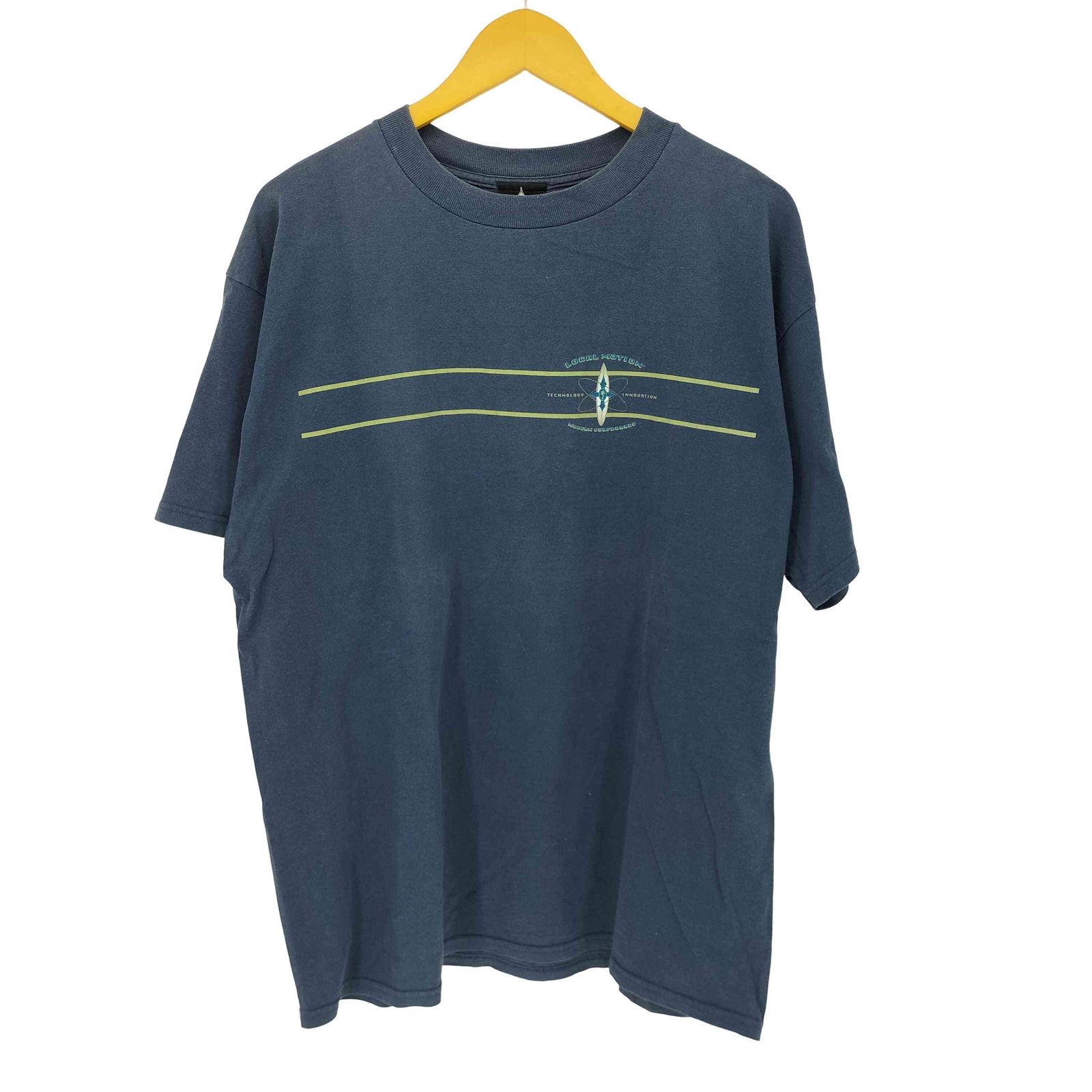 ローカルモーション local motion 90S MADE IN USA 両面プリントTシャツ  メンズ import：XL 