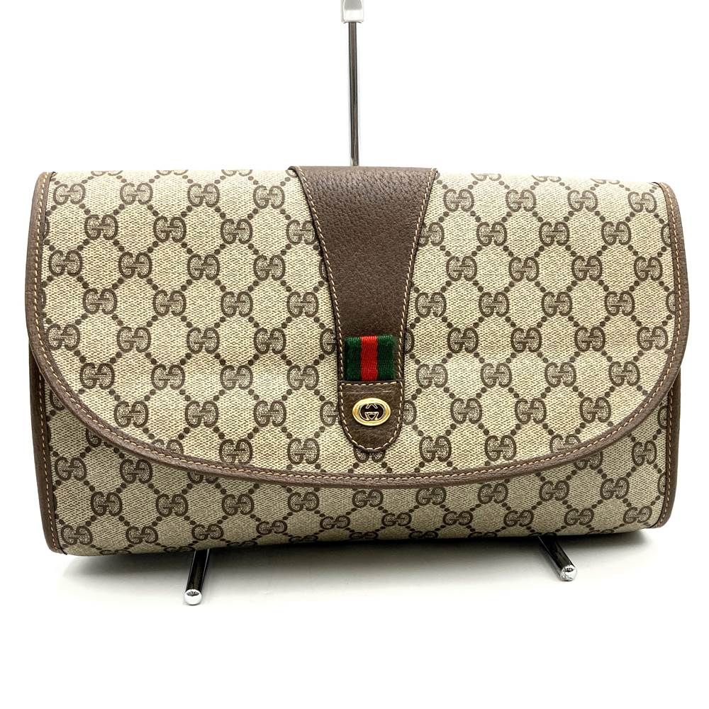 グッチ　ミニクラッチバッグ　シェリーライン　ヴィンテージ GUCCI(グッチ) / オールドグッチ/クラッチバッグ/シェリーライン