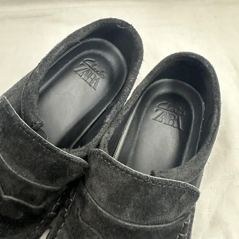 【新品未使用】CLARKS® × ZARA レザーローファー ブラック 43 69. CLARKS X ZARA レザーローファー購入品レビュー｜羽生健太郎