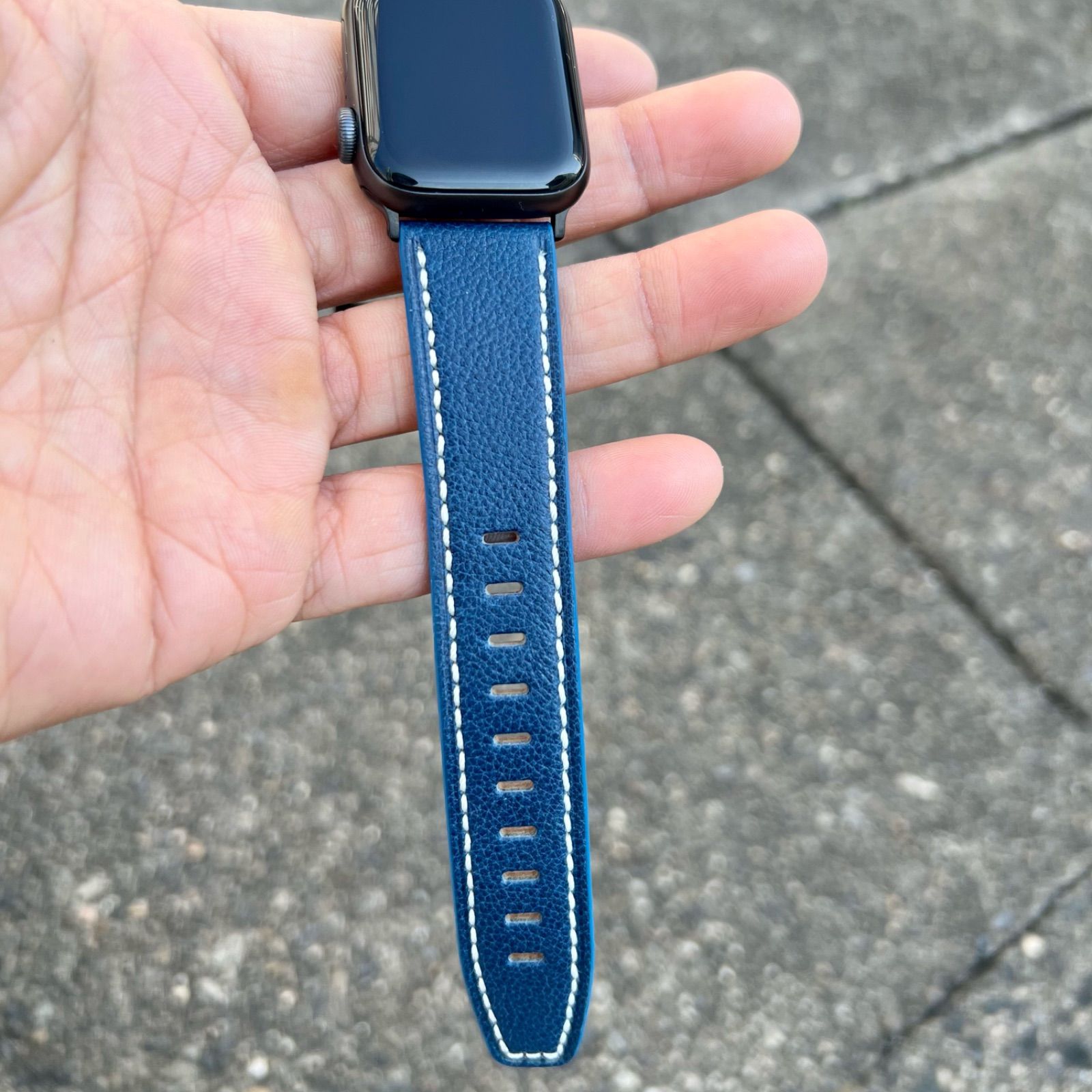 Apple Watch‎ PUレザーベルト 40 41mm グレー 38 - 通販 - guianegro