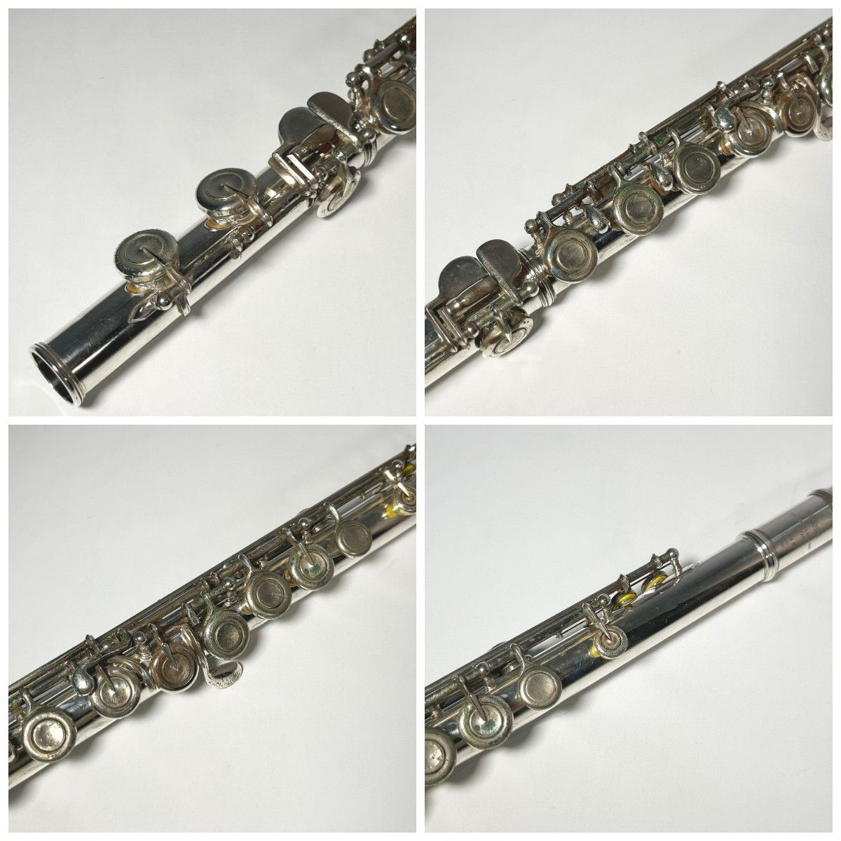 ジャンク品】 YAMAHA ヤマハ YFL-511 YFL511 頭部菅 菅体銀製