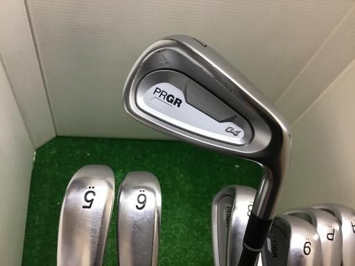 プロギア PRGR 04 2025 7S アイアンセット IR MCI BLACK FOR PRGR フレックスSR メンズ 男性用 右利き 右用 Cランク ゴルフクラブ