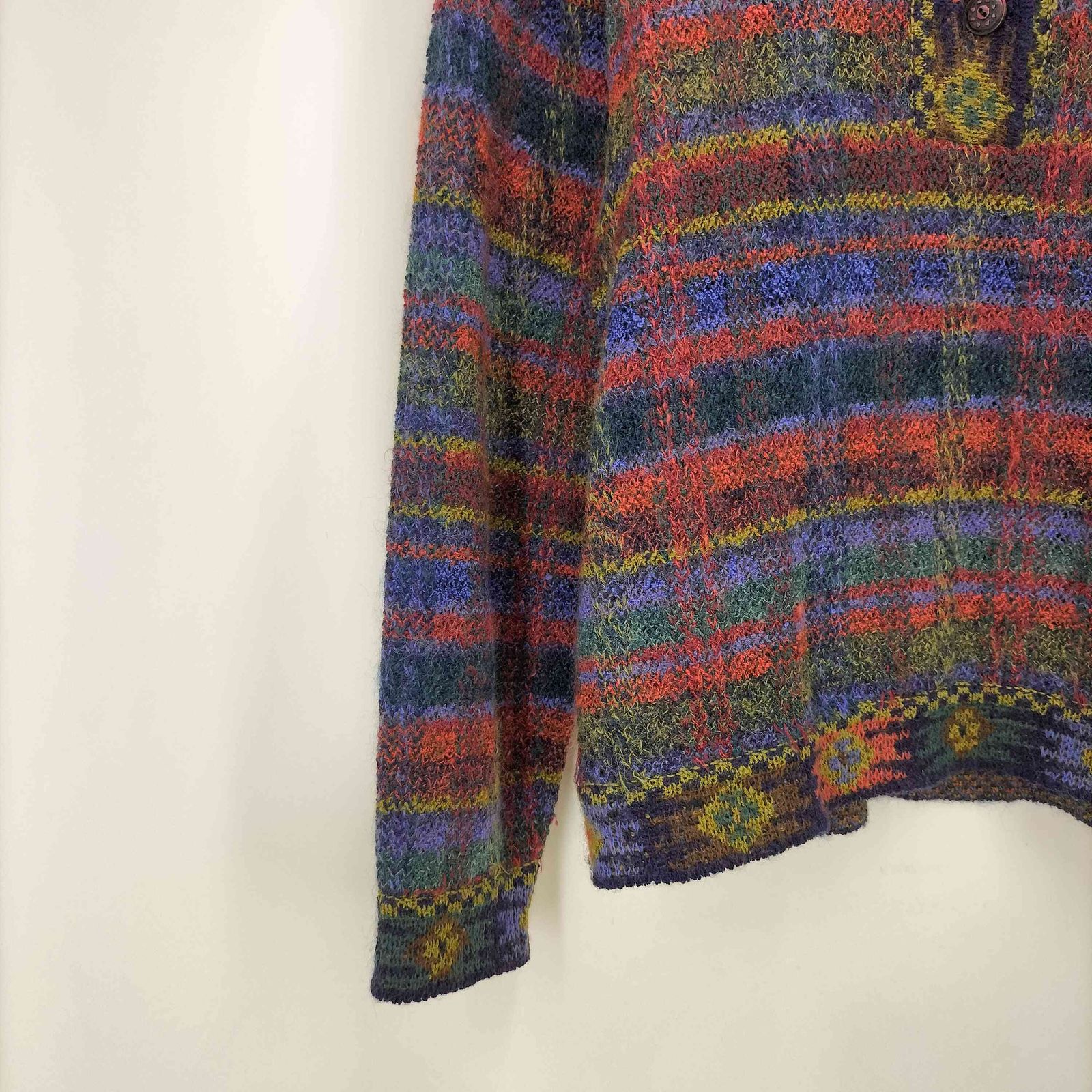 ミッソーニ MISSONI イタリア製 マルチ チェック ショール