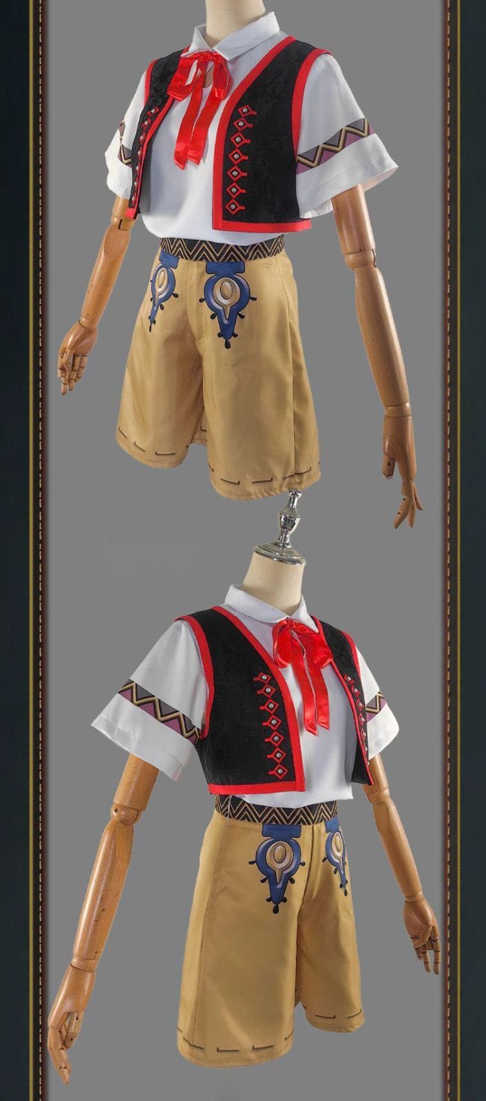 高品質 第五人格 マティアス チェルニン 人形師 コスプレ衣装 メガネ付き 3Dプリント フルセット アイデンティティv サバイバー コスチBJ0925ML03 ハロウィン WWW_TRAVELLANDINDIA_COM