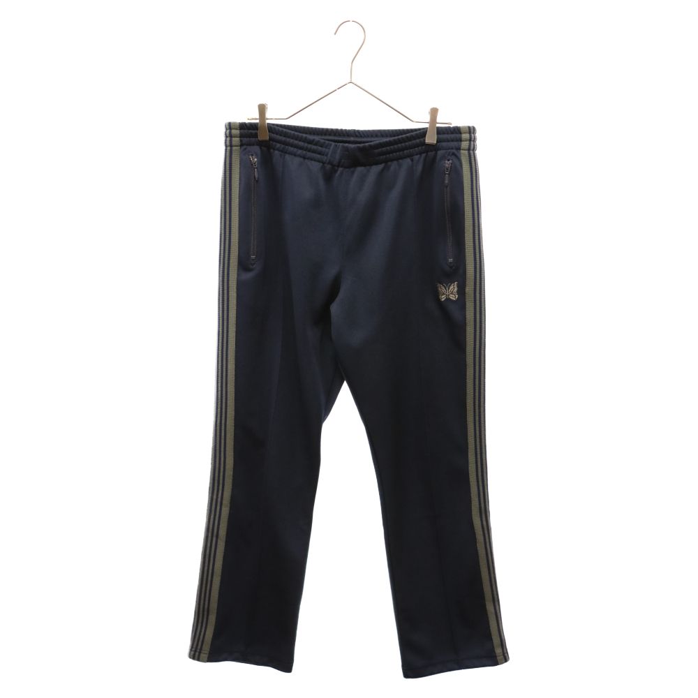 Needles (ニードルス) 21AW NARROW TRACK PANT ナロー ポリエステルジャージー トラックパンツ ネイビー J0223 -  メルカリ