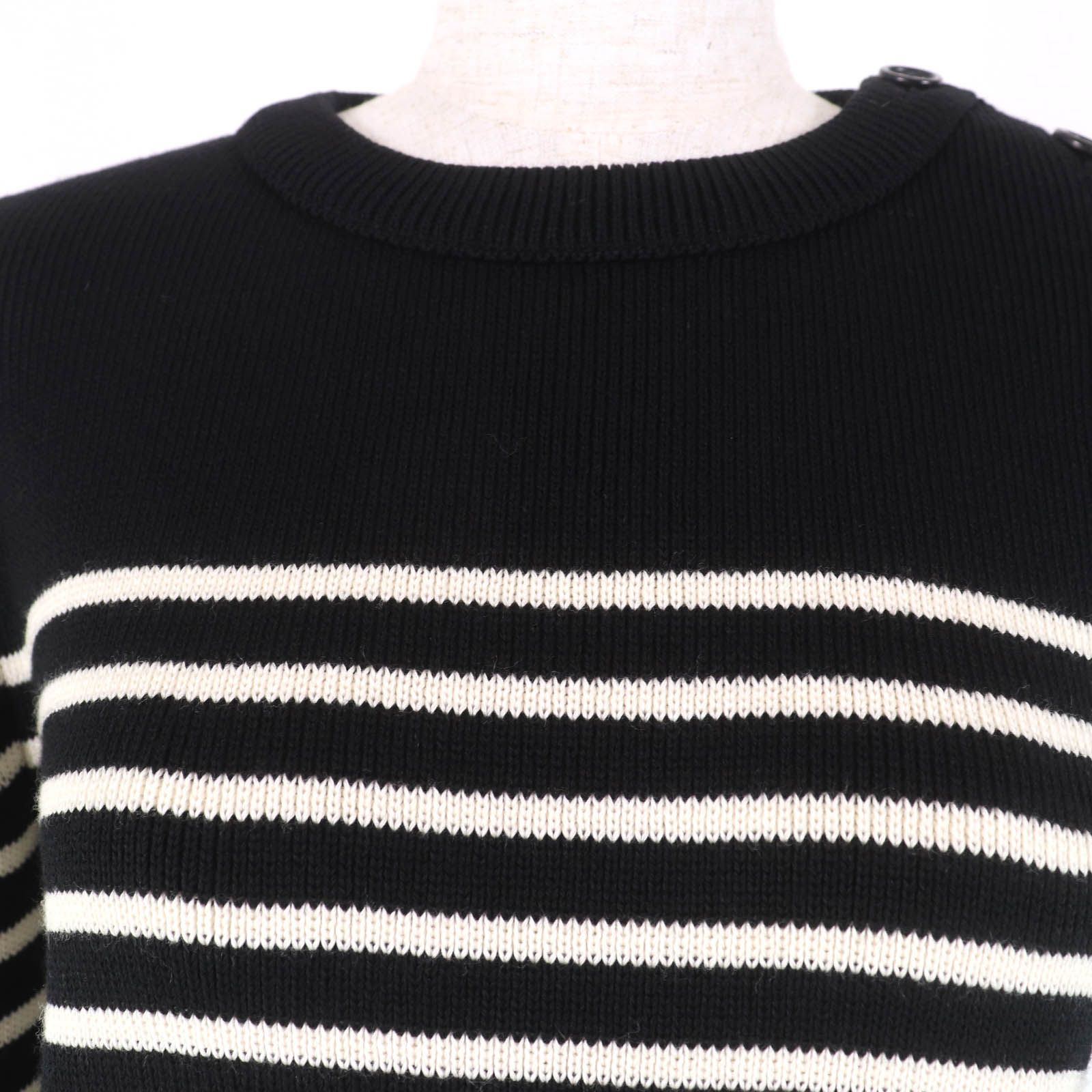 極美品☆SAINT LAURENT PARIS サンローランパリ 588097 コットン 極美品☆SAINT LAURENT PARIS サンローランパリ 588097 コットン